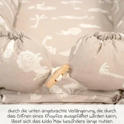 Kuschelnest NIDO MAX Organic - Jungle Dream