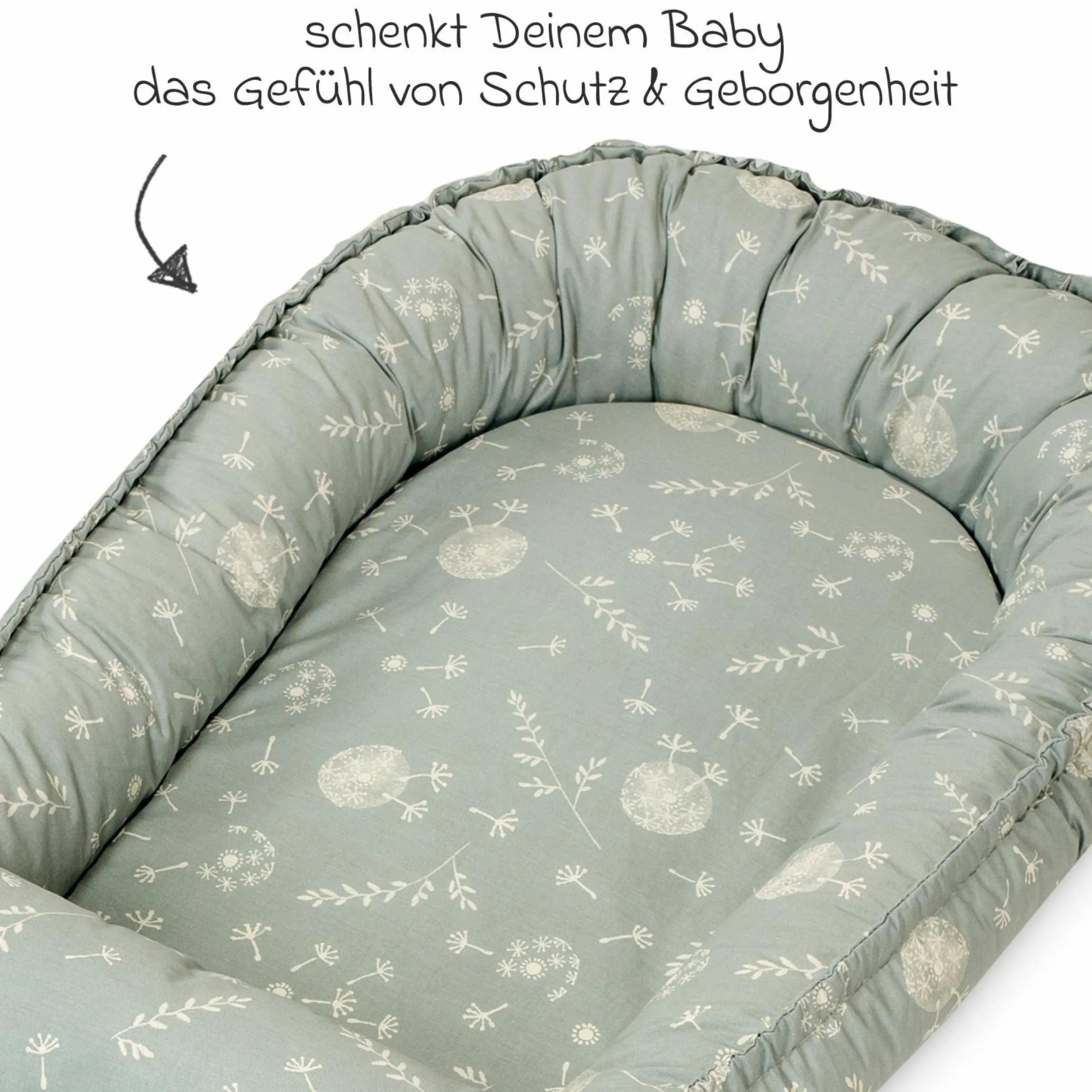 Kuschelnest NIDO MAX Organic - Wildflower