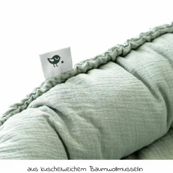 Kuschelnest NIDO Musselin - Grün