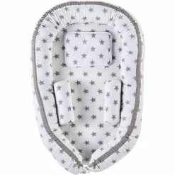 Kuschelnestchen - Big Stars - Grey