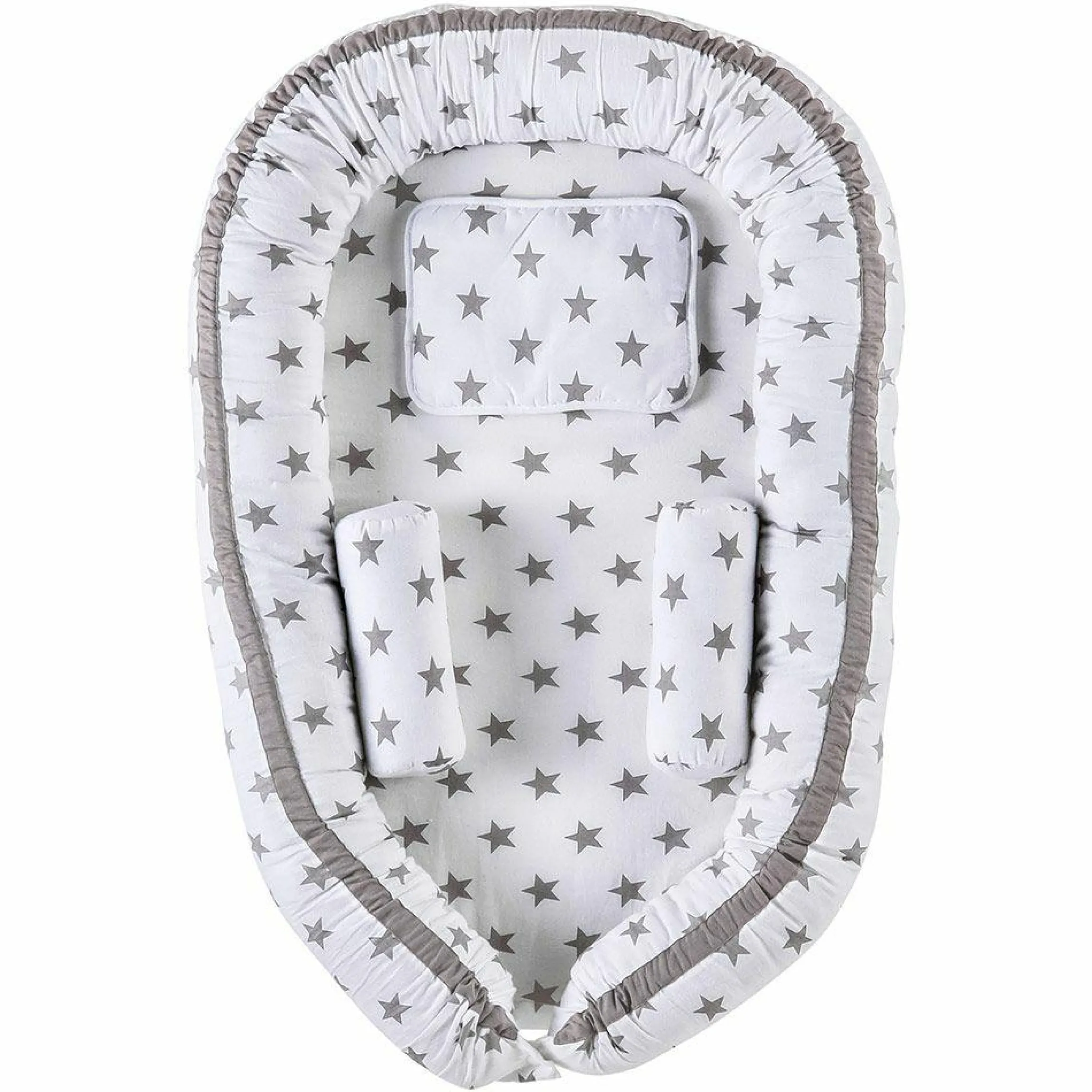 Kuschelnestchen - Big Stars - Grey