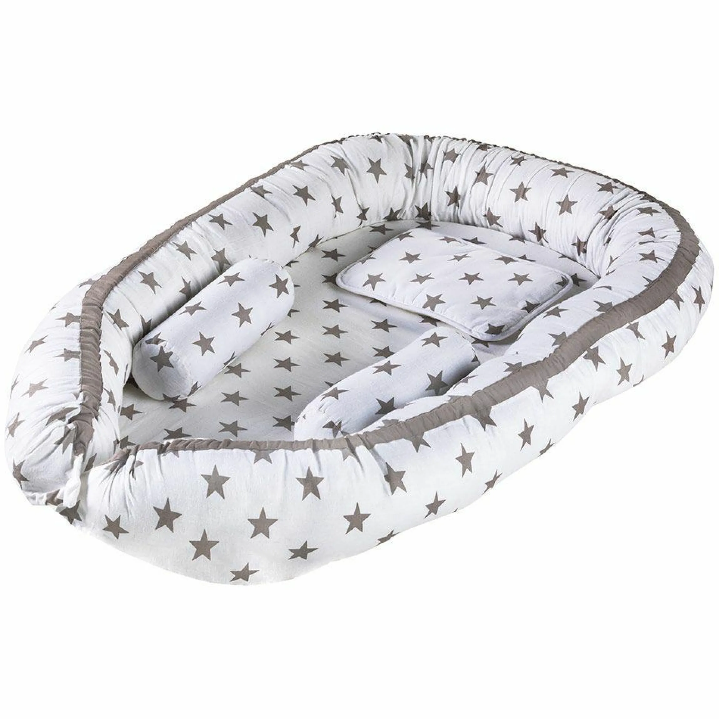 Kuschelnestchen - Big Stars - Grey