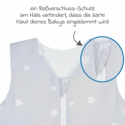 Kuschelschlafsack - Dschungelblätter - Gr. 70 cm