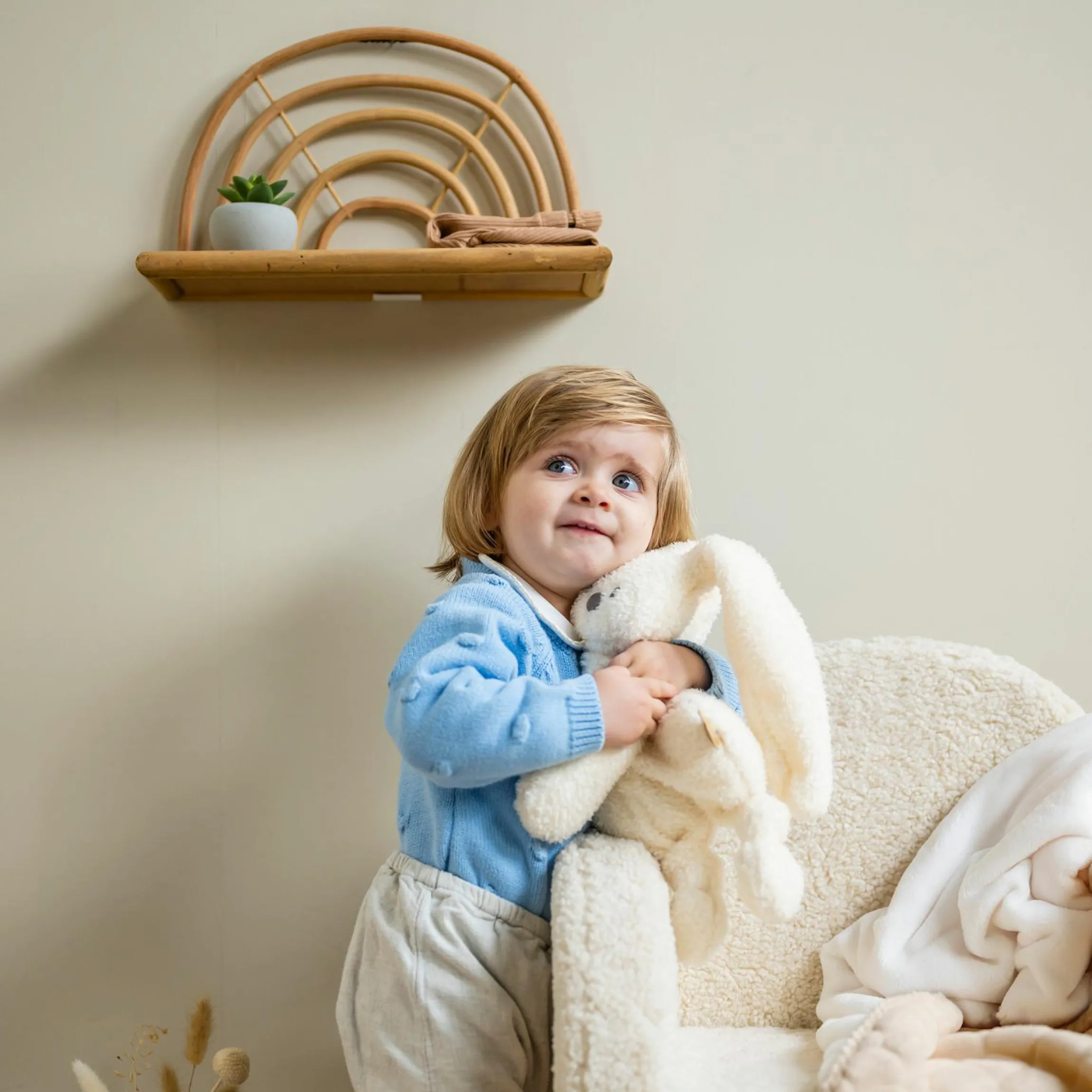 Kuscheltier Teddy - Hase Lapidou - Vanille