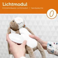 Kuscheltier-Nachtlicht mit Musik - Bo der Hase