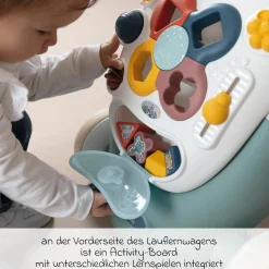 Lauflernwagen / Puppenwagen 3 in 1 mit Motorikbrett