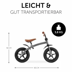 Laufrad E Z Rider 12 - Matt Grey