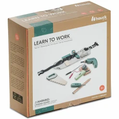 Learn to Work - 9-tlg. Werkzeug-Set inkl. Gürtel für kleine Handwerker
