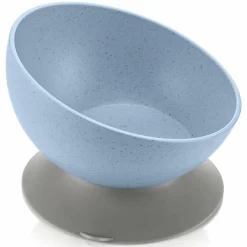 Lernschale mit Saugnapf Growing Bowl aus 80% nachwachsenden Rohstoffen wie Holz & Zucker aus Deutschland - Blau