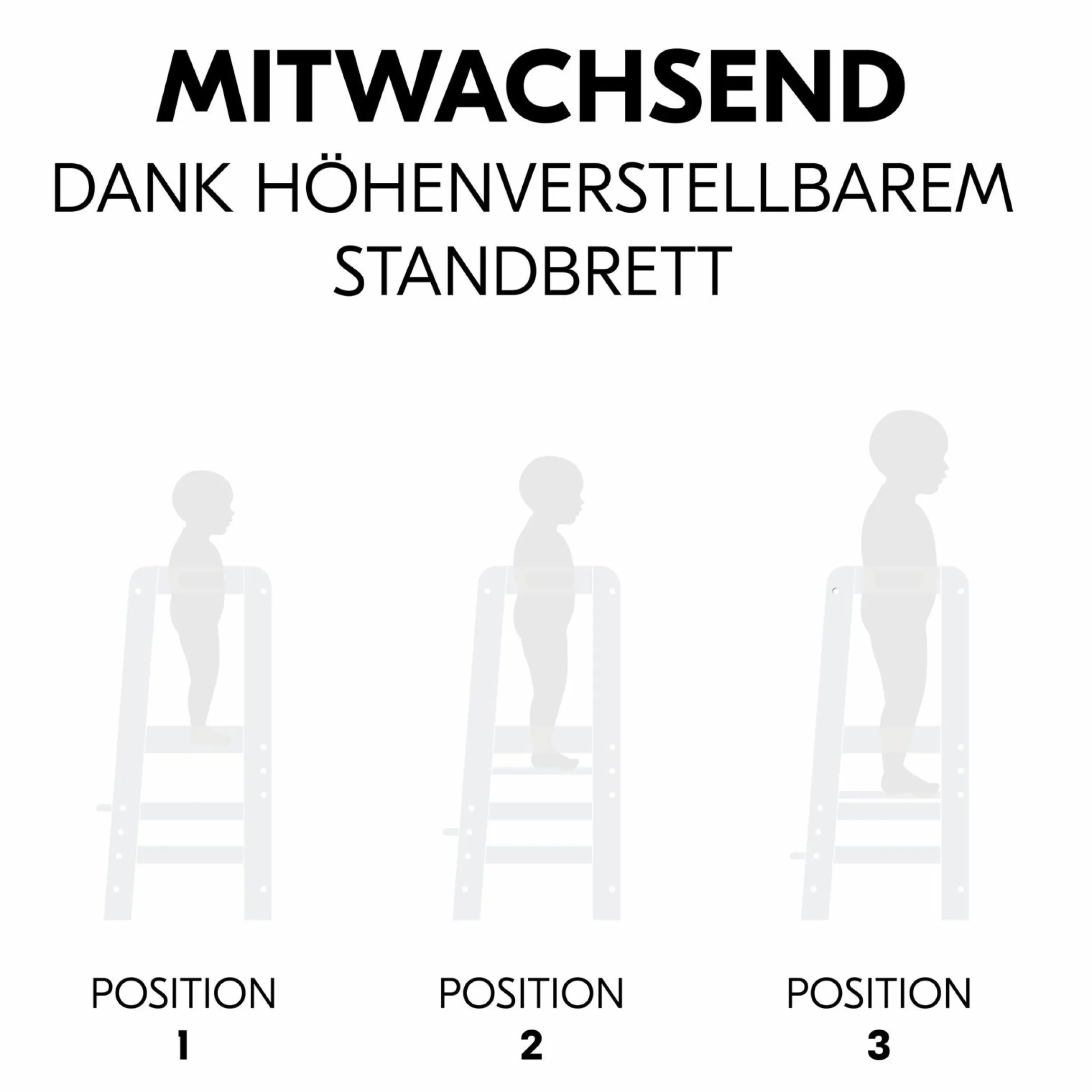 Lernturm / Kinderstuhl für Küche - Learn N Explore - White