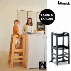 Lernturm / Kinderstuhl für Küche - Learn N Explore - Black