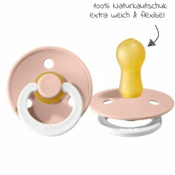 Leucht-Schnuller - Colour 2er Pack - Night - Blush / Vanilla - Gr. 6-18 M
