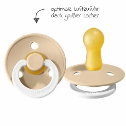 Leucht-Schnuller - Colour 2er Pack - Night - Blush / Vanilla - Gr. 6-18 M
