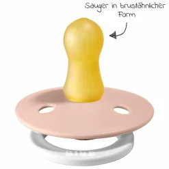 Leucht-Schnuller - Colour 2er Pack - Night - Blush / Vanilla - Gr. 0-6 M