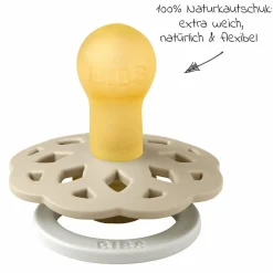 Leucht-Schnuller 2er Pack Boheme Night Glow - Naturkautschuk 6-18 M - Blush / Vanilla