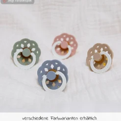 Leucht-Schnuller 2er Pack Boheme Night Glow - Naturkautschuk 6-18 M - Sage / Cloud