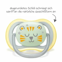 Leucht-Schnuller 2er Pack Ultra Air Nighttime ab 18 M - Wolke / Tiger