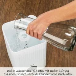 Luftbefeuchter 2in1 Humidfier mit Nachtlicht