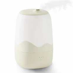 Luftbefeuchter Wave - mit Nachtlicht - Mineral Beige