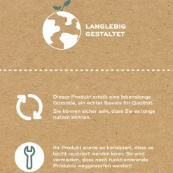 Luftbefeuchter Wave - mit Nachtlicht - Mineral Beige