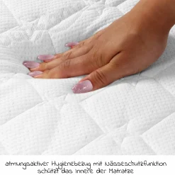 Matratze Classic Fresh für Beistellbett Maxi, Boxspring, Comfort Plus - Weiß - Kollektion 2024