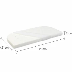 Matratze Classic Fresh für Beistellbett Maxi, Boxspring, Comfort Plus - Weiß - Kollektion 2024