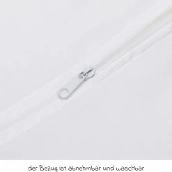 Matratze für Beistellbett Cocon 533+544 90 x 40 cm - Weiß