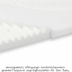 Matratze Klima Wave für Beistellbett Original - Weiß - Kollektion 2024