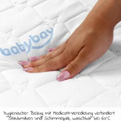 Matratze Medicot AngelWave für Beistellbett Maxi, Boxspring, Comfort Plus - Blau - Kollektion 2024