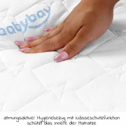 Matratze Medicot Wave für Beistellbett Maxi, Boxspring, Comfort Plus - Blau - Kollektion 2024