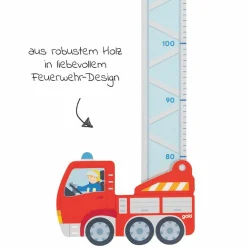 Messlatte Feuerwehr mit 2 Klammern