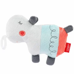 Mini-Kuscheltier mit Schnullerhalter Nilpferd - Loopy & Lotta