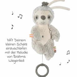 Mini-Spieluhr 24 cm - Faultier