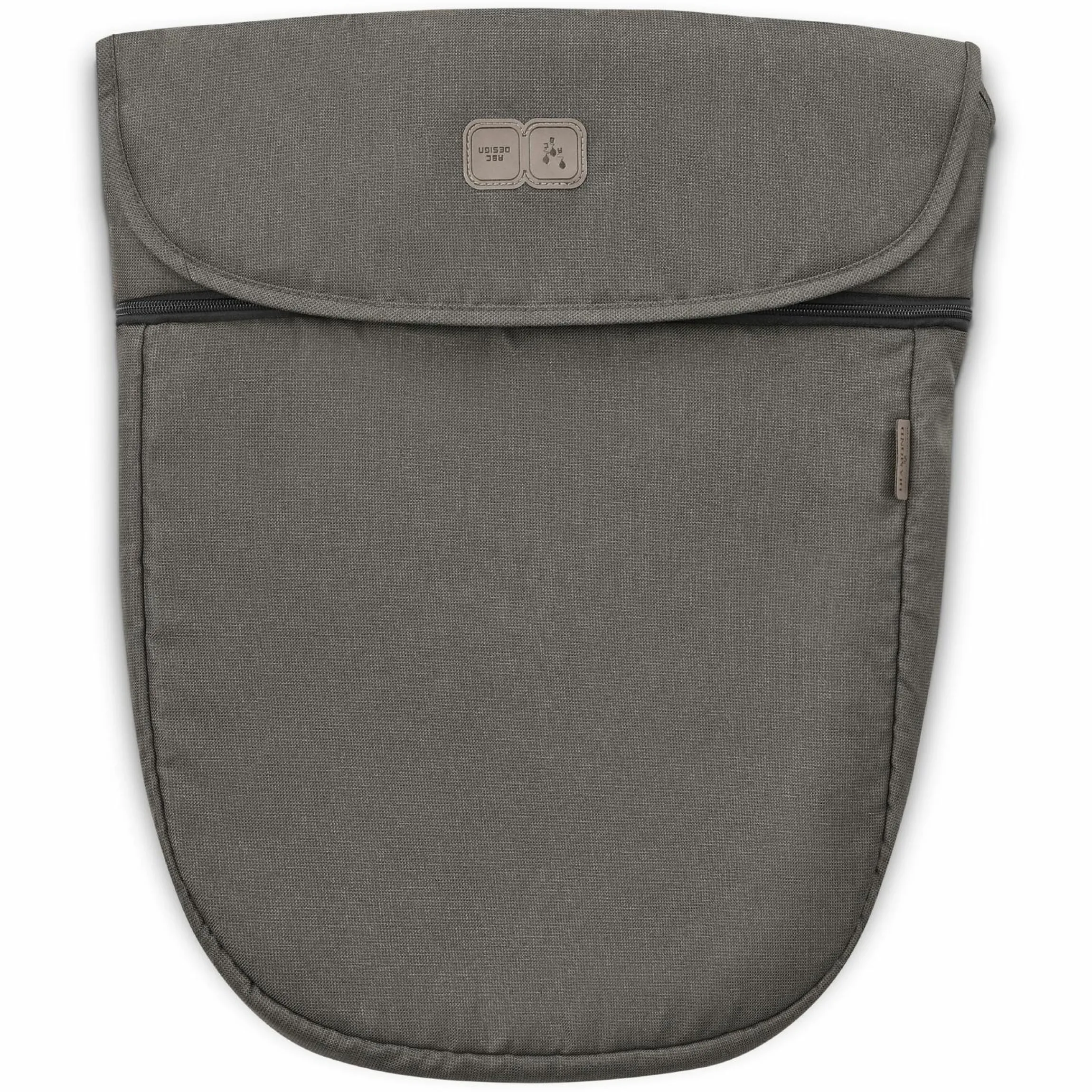 Mitwachsende Beindecke für Kinderwagen - Diamond Edition - Herb