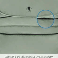 Mitwachsende Beindecke für Kinderwagen - Pine - Kollektion 2025