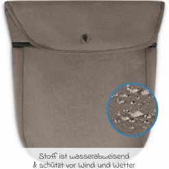 Mitwachsende Beindecke für Kinderwagen - Pure - Nature - Kollektion 2025