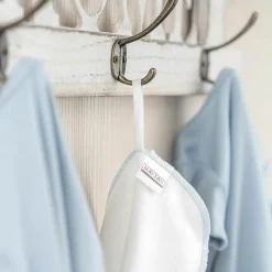 Molton Flanell Baby Waschlappen 9er Pack 30 x 30 cm - Blau Grün