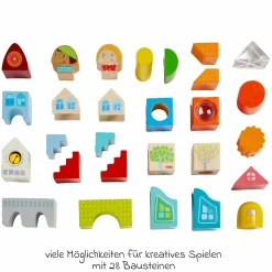 Motiv-Bausteine - 28 Teile - Stadt