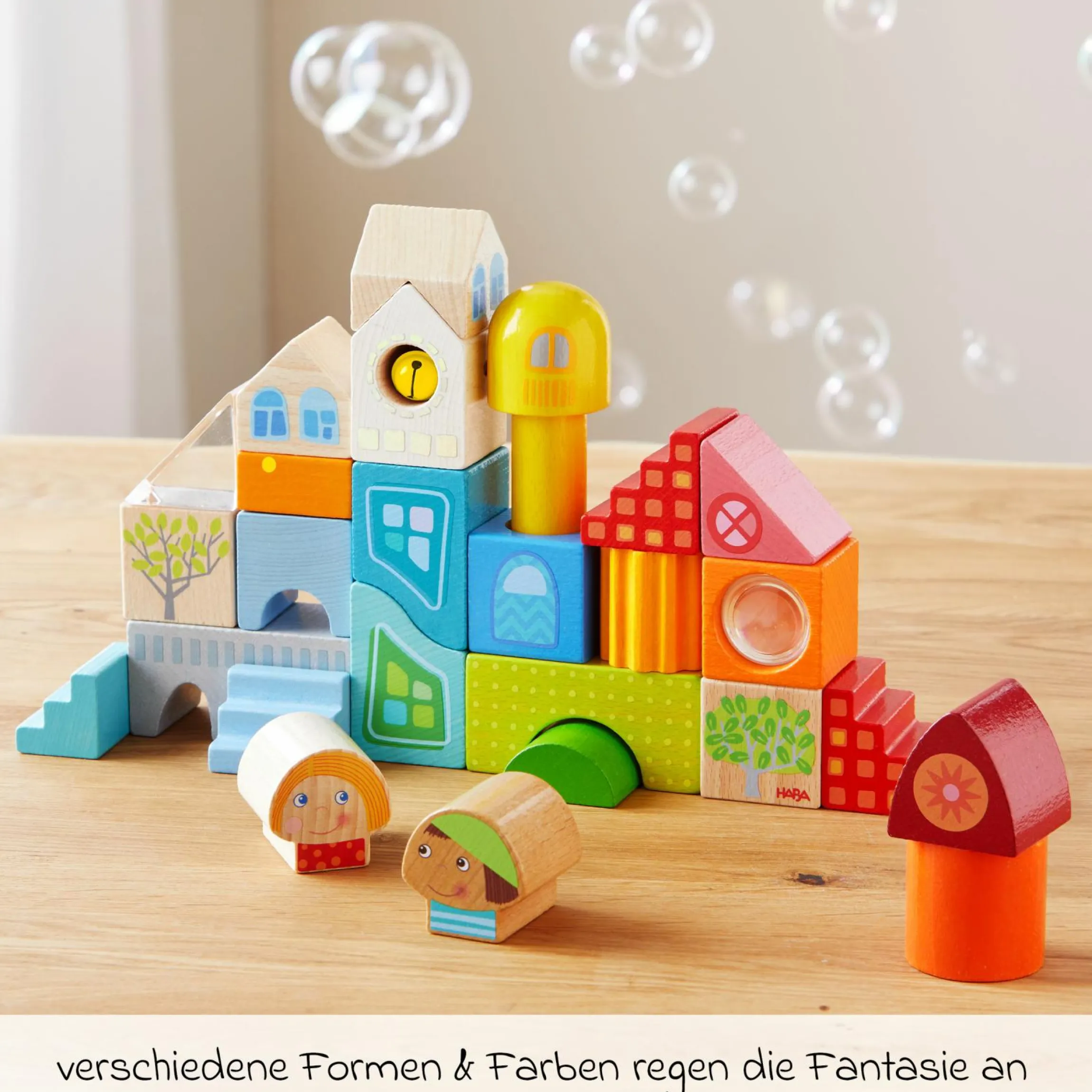 Motiv-Bausteine - 28 Teile - Stadt