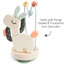 Motorik-Schleife mit Saugfuß Stick & Stay - Lalee - Sand