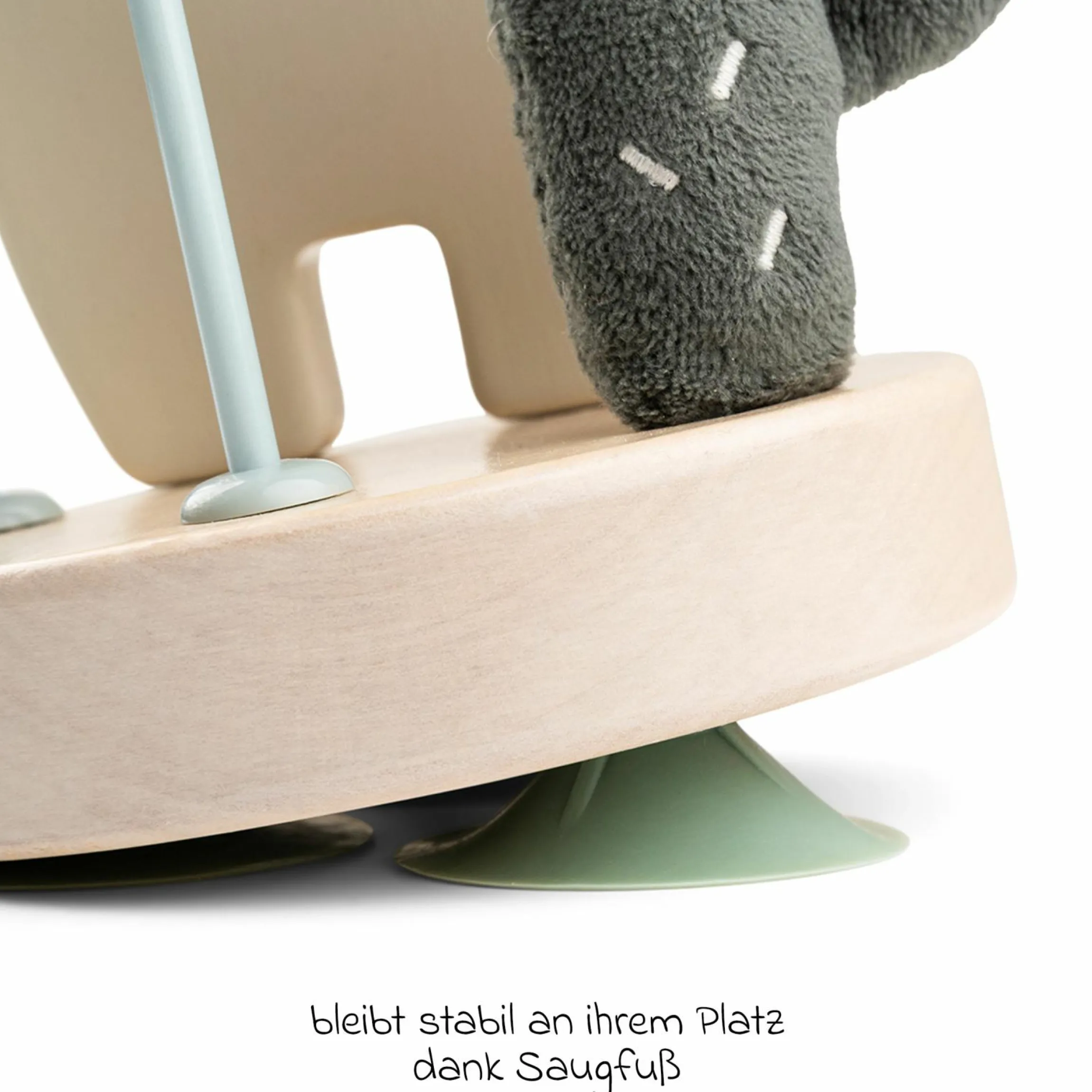 Motorik-Schleife mit Saugfuß Stick & Stay - Lalee - Sand