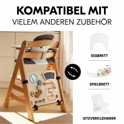 Motorik-Spielbrett Play Board für Alpha, Beta & Arketa Hochstuhl