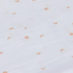 Mulltuch 3er Pack Swaddle L Bio-Baumwolle 85 x 85 cm - Moon - Peach