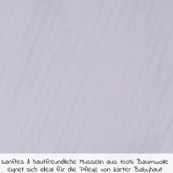 Mull-Waschhandschuh 3er Pack - Lachsrosa Erika