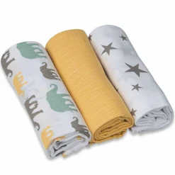 Mullwindel 3er Pack 70 x 70 cm - Mango
