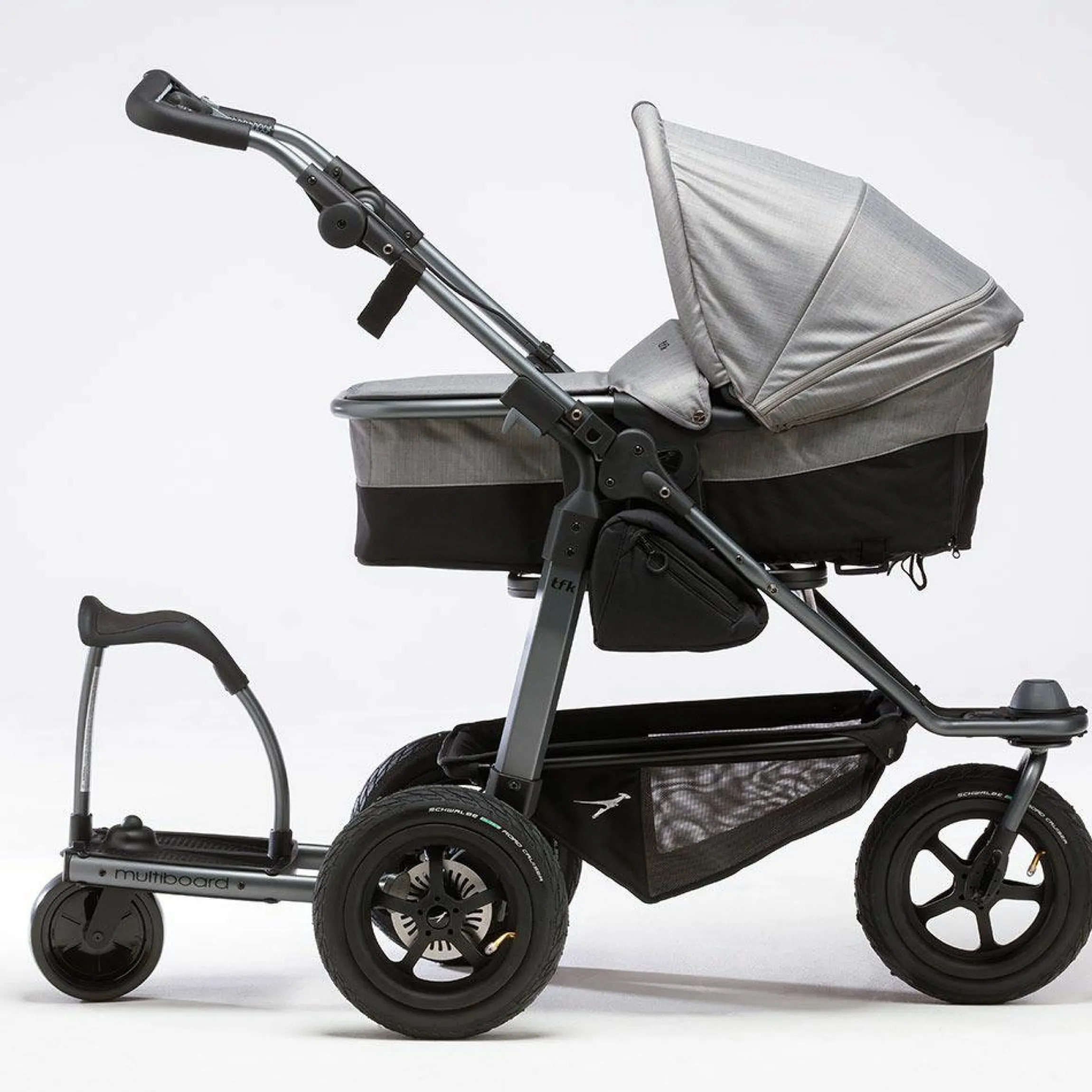 Multiboard für Mono / Duo / Joggster und Twin Modelle - Cold Grey - Kollektion 2025