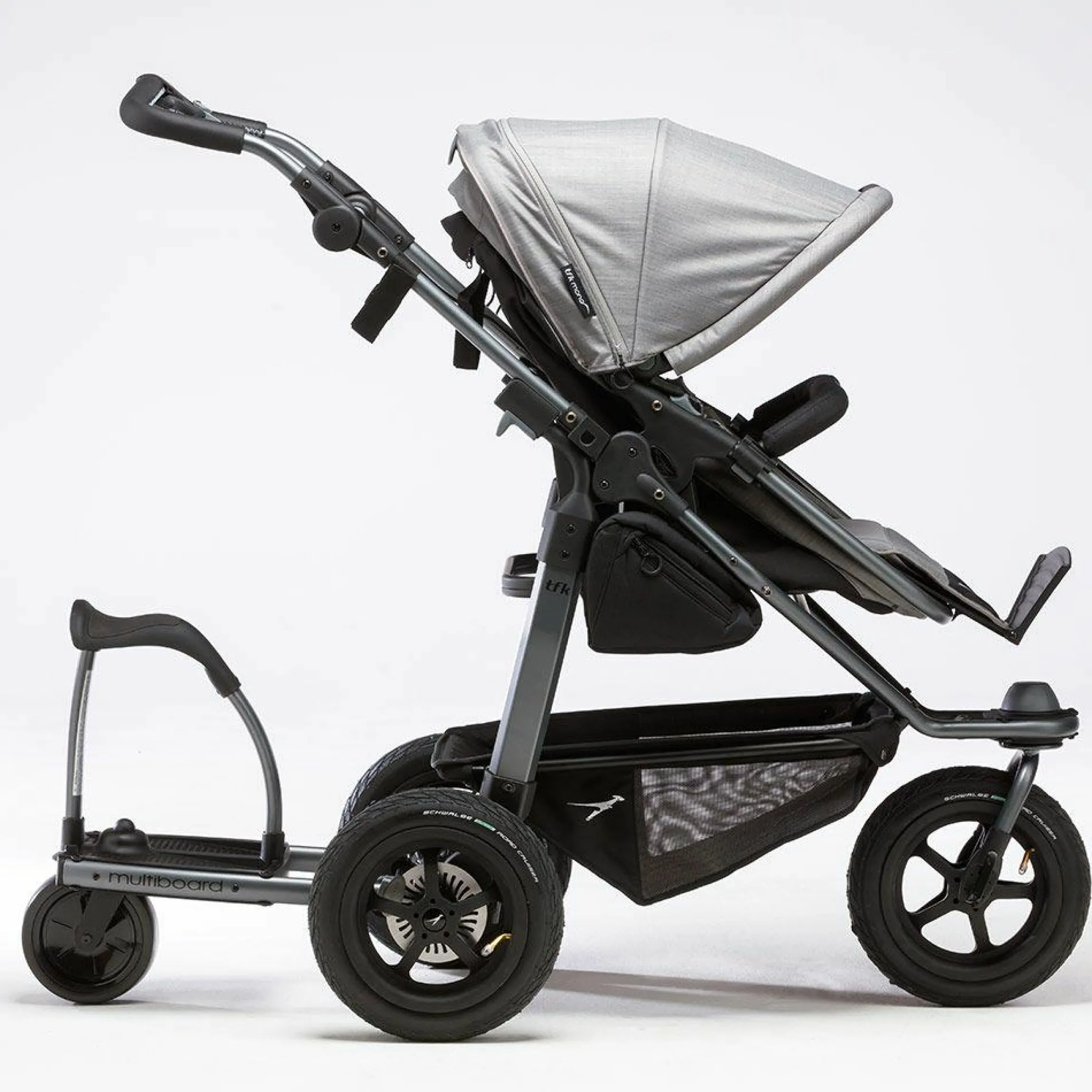 Multiboard für Mono / Duo / Joggster und Twin Modelle - Cold Grey - Kollektion 2025