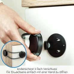 Multi-Sicherung mit Klebeband - Anthrazit