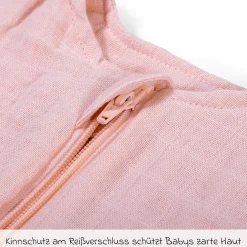 Musselin-Schlafsack - Puder - Gr. 60 cm