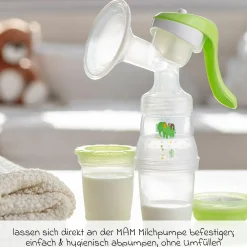 Muttermilch-Aufbewahrungsbehälter 5er Pack je 120 ml